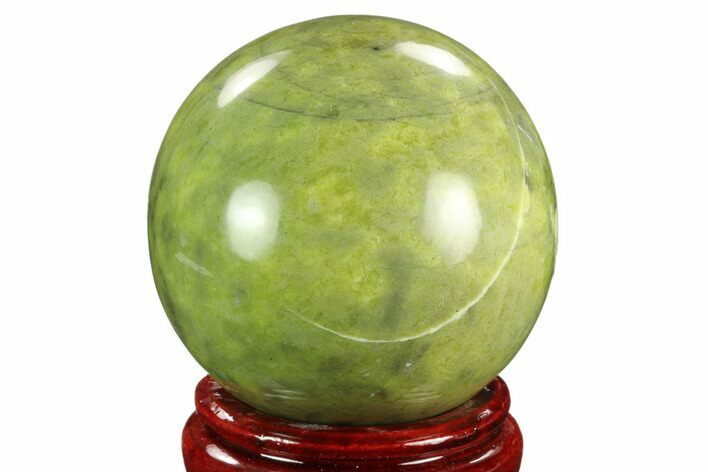 Polished Serpentine Sphere - Pakistan #124314